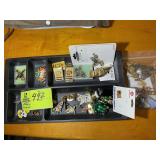 GROUP OF COSTUME JEWELRY, PINS, FROG, CLOWN, ANGLE