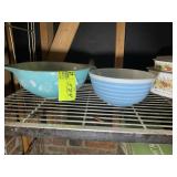 PAIR OF PUREX MIXING BOWLS