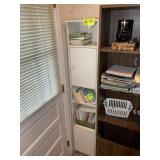 TOP TWO SHELVES OF MISC GREETING CARDS, WEDDING, A