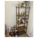 5 TIER SHELF, 42 IN X 12 IN X 63 IN, NO CONTENTS