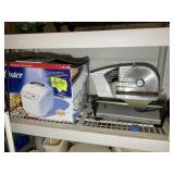 OSTER BREAD MAKER AND WARING FOOD SLICER