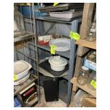 4 TIER METAL SHELF, 30 IN X 12 IN X 48 IN, NO CONT