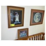 GROUP OF FRAMED AND MATTED NASA RELATED PICTURES,