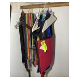 GROUP OF SUSPENDERS, VARIOUS COLORS AND STYLES