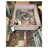 PULL BEHIND DUMPING GARDEN CART