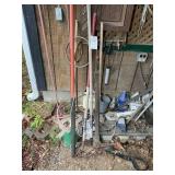 POLE SAW, RAKE AND PICK AX