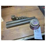 BRASS PUNCHES AND WEIGHTS