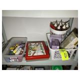 GROUP OF CRAFTING PAINT AND BUBBLES