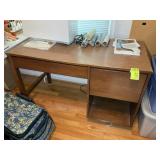 PARIS MANUFACTURING CO, TWO DRAWER DESK , 48 IN X
