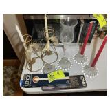 GROUP OF CANDLE STICK HOLDERS