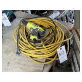 EXTENSION CORD AND RYOBI DRILL