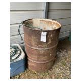 GROUP INCLUDING 55 GALLON METAL DRUM, ROLLING COOL