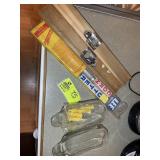 GROUP OF CORN CUTTERS, CORN COB HOLDERS, ETC