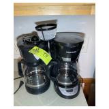 TWO COFFEE MAKERS