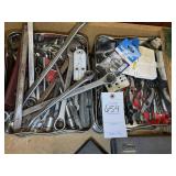 GROUP OF WRENCHES AND DRILL BITS