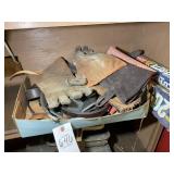 GROUP OF GLOVES AND BELTS