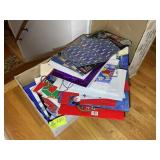 GROUP OF GIFT BAGS AND BOXES