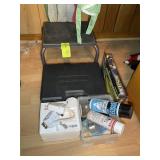 GROUP INCLUDING TOOL SET, STEP STOOL, MISC REPAIR