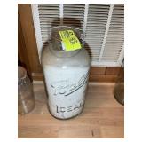 LARGE BALL JAR, 20 IN TALL