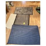 GROUP OF RUGS