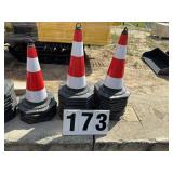 Group of 25 New Unused 2026 Safety Traffic Cones H