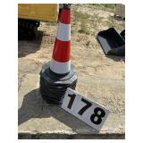 Group of 10 New Unused 2026 Safety Traffic Cones H