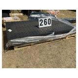 New Unused 2025 Aboss Ground Protection mats, blac
