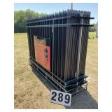 New Unused 2025 May Wrought Iron site fence, 220ft