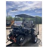 New Unused 2026 SDLGC80 GOLF CART BLACK, Photo for