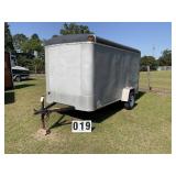 2005 Danzer 6ft x 12ft  Enclosed Trailer Single A