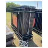 New Unused 2025 May Wrought Iron site fence, 220ft