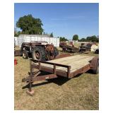 76in x 16ft tandem axle trailer