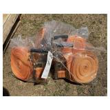 New Unused 2025 5000lb Ratchet straps, nylon strap