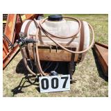 110 Gallon 3pt sprayer no pump