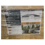 New Unused 2026 SDLC2020FT Carport 20x20ft DualShi
