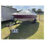 1995 Maxum 1800 SR2 18ft Boat 4.3L Mercruiser Eng