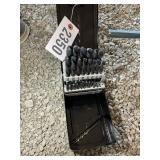 GROUP OF LEFT HANDED DRILL BITS