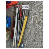 GROUP OF ROUND STOCK AND THREADED ROD