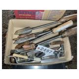 GROUP OF VINTAGE COPPER SOLDERING IRONS
