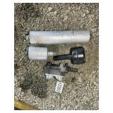 GROUP OF MUFFLERS AND MASTER CYLINDER