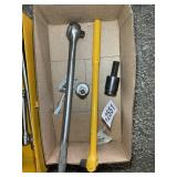 3/4 DRIVE BLACKHAWK RATCHET AND PROTO BREAKER BAR