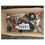 GROUP OF GRINDING STONES AND BITS
