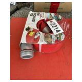 2 IN X 25 FT PVC DISCHARGE HOSE, NEW, RED