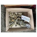 GROUP OF BRASS NOZZLES