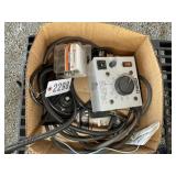 BOX WITH VOLTAGE REGULATOR, STARTER SOLENOID, ETC