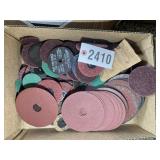 GROUP OF SCUFFING PADS, SANDING DISCS