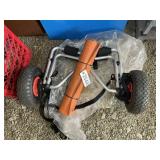 RUBBER MAT AND CANOE OR KAYAK DOLLY