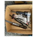 GROUP OF AIR TOOLS, NEEDLE SCALERS, AIR HAMMER
