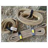 GROUP OF LIFTING STRAPS