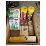 GROUP OF DUST AND PEST CONTROL ITEMS